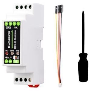 Industriële ESP32-S3 Control Board met RS485 en CAN-communicatie-interfaces, ondersteunt Wi-Fi/Bluetooth/RS485/CAN en andere interfaces, ingebouwde ower isolatie en optocoupler circuits