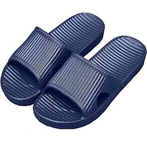 Sunjiyan Slippers Antislip Mannen Vrouwen Binnengebruik Outdoor Badsandalen Zachte Foam Zool Zwembad Schoenen Home Slippers, zilver., 42 EU 3X-Étriot