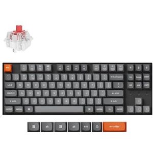 Keychron - K8 Max - Toetsenbord - Zwart - Mechanisch - Draadloos