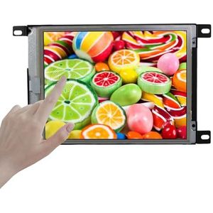VSDISPLAY 8.4 inch 800x600 4:3 M084GNS1 IPS Resisitive Touch Sensor Lcd scherm met USB Audio Control 20 pins Board, voor DIY Monitor Display
