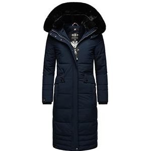 Navahoo Fahmiyaa Winterparka voor dames, met afneembare capuchon, XS-XXL, navy, L