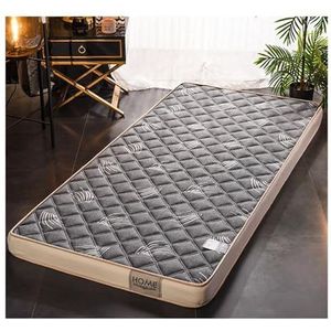 Matras Van Volledige Grootte, Latexmatras, Traagschuimmatras, Opvouwbare Verdikte En Ademende Tatami-matras, Enkele En Dubbele Studentenslaapzaalmatras (Color : Dark Grey, Size : 120 * 200CM*10CM)