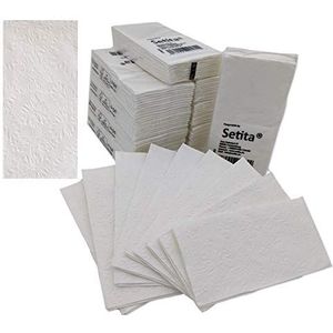 120 stuks (12x10) zakdoek bruiloft parelmoer parelmoer parelmoer wit beige