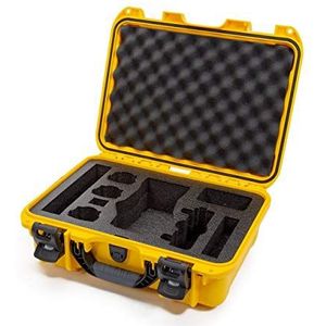 Nanuk 920 waterdichte harde koffer met schuimrubberen inleg geschikt voor DJI Mavic 2PZ - geel