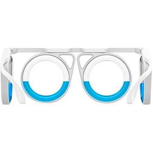 Anti-bewegingsziektebril, uniseks, anti-ziektebril met vloeistof, opvouwbaar met citroengeur, uniseks anti-ziektebril voor volwassenen of kinderen, 1 stuks