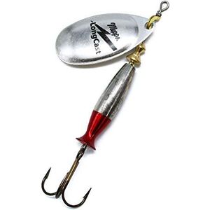 Mepps LongCast Spinner Silver # 524g, 1 stuk