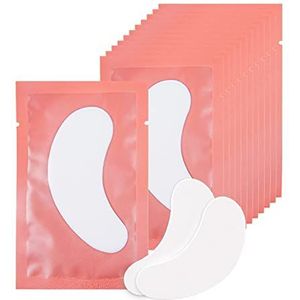 Lunamoon 100 paar Oogpads voor Wimperverlenging Wimperverlengpads Wimperpads Ooggelpads voor Wimperextensions Gel-oogpads voor Verlenging