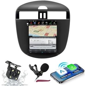 Android 15 Autoradio Navi voor N-issan Tiida (2011-2014) 10.4 ""Touchscreen Car Multimedia Player met draadloze carplay GPS-navigatie Bluetooth5.0 HIFI FM 5G-WiFi SWC DSP MIC,4g+64g