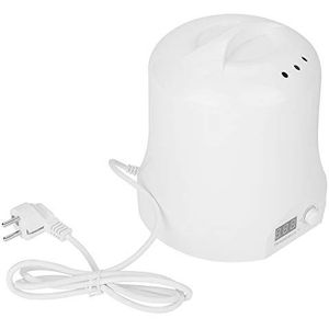 Wasverwarmer 200 W elektrisch professioneel ontharingsapparaat complete set draagbaar instelbare temperatuur afleesbaar display afneembare pot