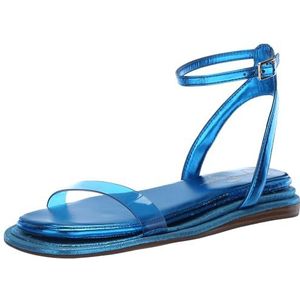 Jessica Simpson Betania platte sandaal voor dames, Amalfi Blauw, 38.5 EU