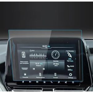 GPS schermbeschermer folie Voor Toyota Voor Starlet 2020 2021 2022 Screen Protector Console Gehard Glas Beschermfolie Navigator Bescherming Auto Accessoires (Size : Blauw)