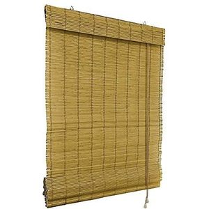 Victoria M. Bamboe rolgordijn vouwgordijn 90 x 160 cm, Bruin, bescherming tegen inkijk rolgordijn voor ramen en deuren