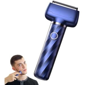 Elektrisch scheerapparaat voor heren, nat en droog scheerapparaat, waterdicht, oplaadbaar scheerapparaat voor mannen, Aokley