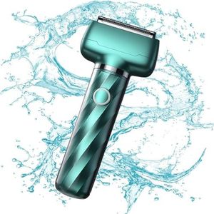 Elektrisch scheerapparaat voor mannen, nat en droog scheerapparaat voor mannen, draadloos elektrisch scheerapparaat, oplaadbaar scheerapparaat voor mannen, cadeau voor mannen Aokley