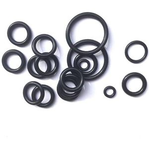 Rubberen O-ring NBR O-ring Afdichting Pakkingdikte1 1,5 2 3,1 Nitril-elastiekjes Hogedrukoliebestendigheid Sluitring Afdichting ORing (Size : OD 16mm, Color : CS 2mm (100pcs))