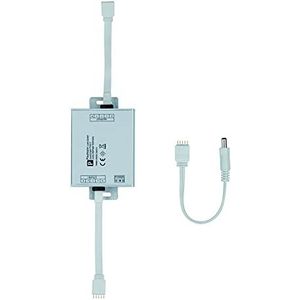 Paulmann reserveonderdelen Function MaxLED dimm/Switch versterker max 144W 24V DC aluminium mat metaal | 706.84
