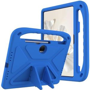 Kindvriendelijke EVA-hoes geschikt for Huawei Honor Pad 9 12.1"" HEY2-W09/W19 Ingebouwde standaard Schokbestendig Beschermt(Blue)
