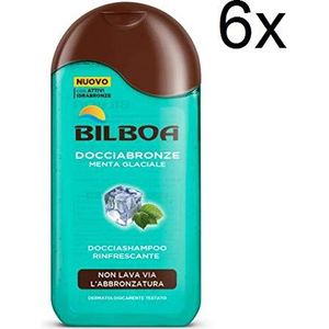 Bilboa - Abbronzante DocciaBronze - Douchegel - Mint Glacial - 6x250 ml