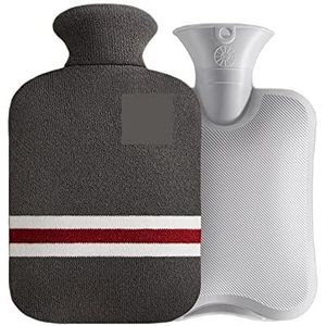 DieffematicRSD Warmwaterkruik Watervullende Warmwaterzak voor Vrouwelijke Warme Buik Handen en Voeten Warmwaterzak Houden op Handwarmer Warmwaterkruik Zak (Color : Black)