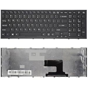 Russisch toetsenbord voor SONY voor VAIO voor VPC-EH VPCEH VPCEH18FW VPCEH28FW VPCEH38FW 9Z.N5CSQ.202 148970821 AEHK1800110(US Black 1 Screw)