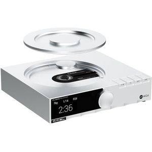 S.M.S.L PL200 MQA-CD-speler speler hifi lossless AK4499EX Chip Bluetooth Playback Dac Hoofdtelefoon Versterker, met Afstandsbediening (Zilver)