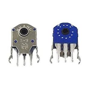 Huano Mouse Wheel Encoder 10 stuks 5-13 mm 300.000 rasters schroefgatafstand 1,74 mm decoder voor alle soorten muiscodering van merken (10 stuks 9 mm)