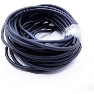 Latex rubberen bandbuis, Latex rubberen slangen Multicolor meerdere maten 1 meter(Black,2mm x 5mm)
