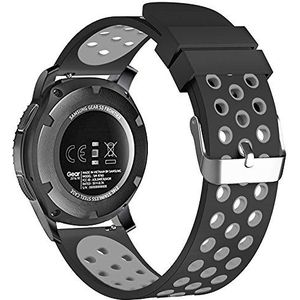 BarRan regen; Garmin Vivoactive 3 bandjes, zacht silicone, ademend, waterdicht, alternatief horlogebandje voor Garmin Vivoactive 3