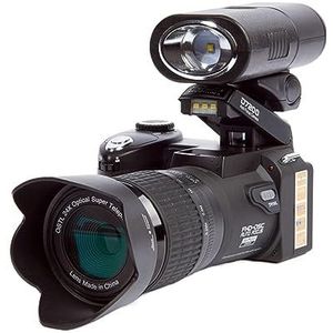 24X Optische Zoom Dslr Camera For Fotografie Autofocus 33MP Drie Lens 1080P Hd Digitale Video Camcorder Outdoor HD camera (Color : 64G SD Card, Size : With Flashlight)