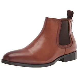 Steve Madden Duke Chelsea-laarzen voor heren, cognac leer, 41 EU, Cognac leer., 41 EU