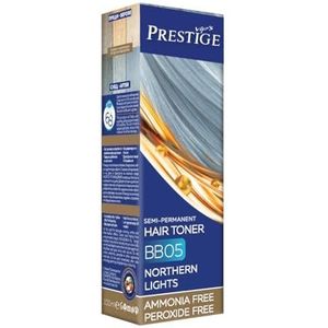 Vips Prestige | Semi Permanente Haarkleuring en Noorderlicht Kleurtoner 05 | Kleuring zonder Ammoniak en Peroxide | Met Olijfolie, Macadamia-olie en Castorolie | Verzorgt, hydrateert en geeft glans