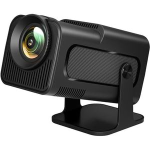 LQWELL® Projector, Miniprojector, 1080P 4K Native Home Theatre-Projector, Auto Keystone, 220 Graden, 135 Inch Voor Telefoon/PC/Lap/PS5 (Geen Android OS)