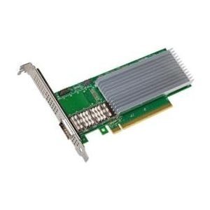 Intel 800 E810-CQDA1 100Gigabit Ethernet-kaart - PCI Express 4.0 x16-1 Poort(en) - Optische Vezel