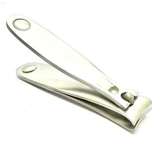 Professionele nagelknipper van roestvrij staal, klein formaat, 6 cm, nauwkeurige en gladde snit, ergonomisch en robuust design, ideaal voor dikke en duurzame nagels, draagbaar en perfect voor op reis