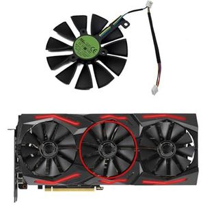 IFFSUEVL 87mm T129215SL T129215SL T129215SH(B-Fan) Grafische kaart Koeler Ventilator voor grafische kaart RTX2060 2070