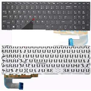 Russisch Spaans laptoptoetsenbord voor HP voor Elitebook 850 G5 G6 855 750 755 voor Zbook 15u(US Black New)