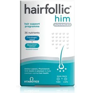 Vitabiotics Wellman Haarfollic Man - 60 tabletten (Pack van 4)