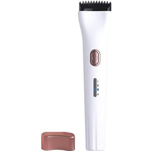 Elektrische verwarmde wimperkruller duurzaam draagbaar oplaadbaar voor salon thuis, wit, 3,2x14,3 cm