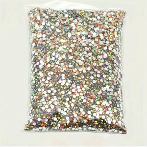 500g 2-6mm Hars Niet Hot Fix Strass Steentjes Groothandel Platte Achterkant Kristallen Nagel DIY Glitters Steen-ABkleur 31-6mm SS30-10000st