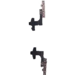 Laptop LCD scherm Scharnieren As Schacht Voor For DELL For Alienware M14x R2 Zilver