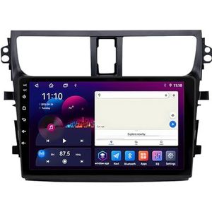 Android 14 GPS Navigation Stereo voor Suzuki Celerio Cultus 2015-2018 9 Inch 2 Din Car Stereo Radio met CarPlay AHD Omgekeerd beeld Bedieningselementen op het stuur(S1 1G+32G)
