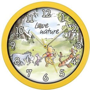 Disney Winnie de Poeh gele wandklok WP3014