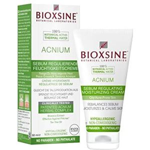 Bioxsine Acnium Sebum regulerende vochtinbrengende crème voor vettige huid die gevoelig is voor acne