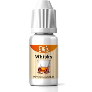 Ellis Aromen Whisky levensmiddelaroma vloeibaar voor levensmiddelen en vloeistoffen, om te bakken, koken, zoals voor pap en kwark - caloriearm