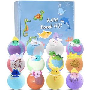 Bad Bommen - Oceaan Verrassing - 12 Stuks - Natuurlijke Bad Bommenset - Vegan