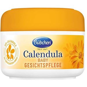 Bübchen Calendula gezichtsverzorging, met biologische calendula ter bescherming van de gevoelige babyhuid, per stuk verpakt (1 x 75 ml)