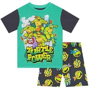Teenage Mutant Ninja Turtles Pyjama's | Korte Jongenspyjama's | TMNT Jongenspyjama's | Grijs 122