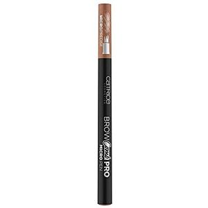 Catrice Brow Comb Pro Micro Pen, wenkbrauwen, nr. 010 Ash Blonde, bruin, definiëren, langdurig, direct resultaat, natuurlijk, mat, veganistisch, microplastic deeltjesvrij, zonder parfum (1,1 ml)