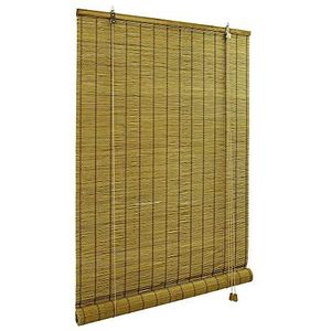 Victoria M. Rolgordijn bamboe 120 x 220 cm in bruin, bescherming tegen inkijk Rolgordijn voor ramen en deuren