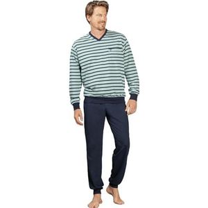 hajo Polo & Sportswear herenpyjama - klimaat - licht, mint, 52, munt, 52